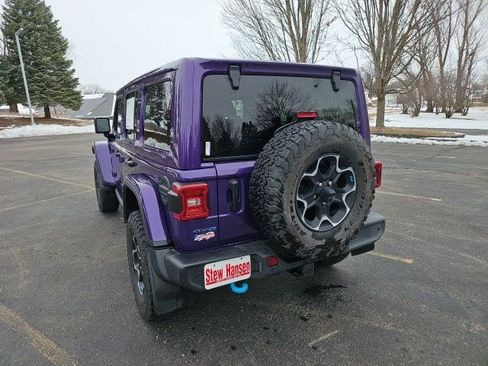 Used 2023 Jeep Wrangler Unlimited Rubicon 4xe w/ Safety Group image 3