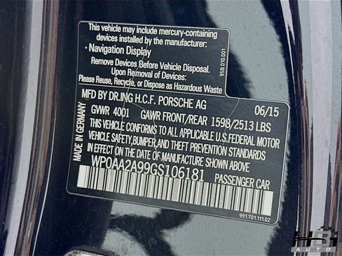 Used 2016 Porsche 911 Carrera Black Edition RWD image 19