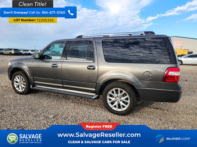 Used 2017 Ford Expedition EL Limited AWD/4WD image 3