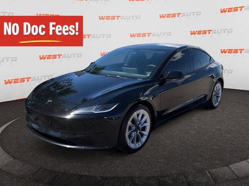 Used 2024 Tesla Model 3 Long Range AWD/4WD image 1