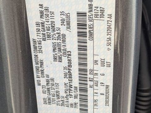 Used 2023 Ford F150 Lariat w/ Equipment Group 502A High AWD/4WD image 26