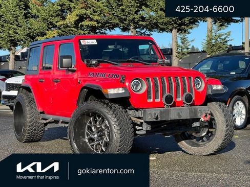 Used 2019 Jeep Wrangler Unlimited Sahara w/ Uconnect 4C Nav & Sound Group image 1