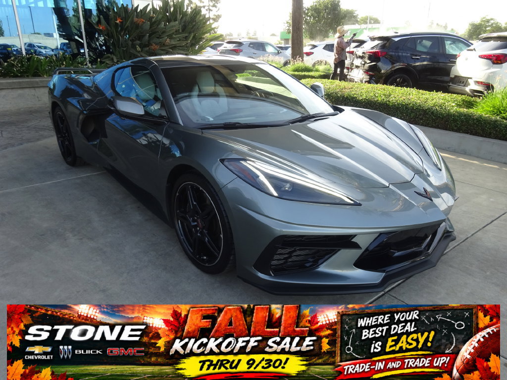 Certified 2022 Chevrolet Corvette Stingray Preferred Cpe w/ Z51 Performance Package RWD 360° Tour