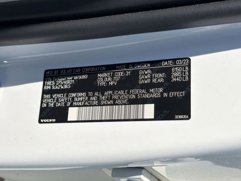 Certified 2023 Volvo XC90 B6 Plus AWD/4WD image 20