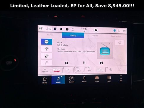 New 2025 Jeep Grand Cherokee L Limited w/ Luxury Tech Group II RWD image 26