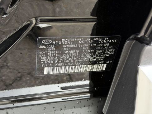 Used 2022 Hyundai Santa Fe Limited AWD/4WD image 18