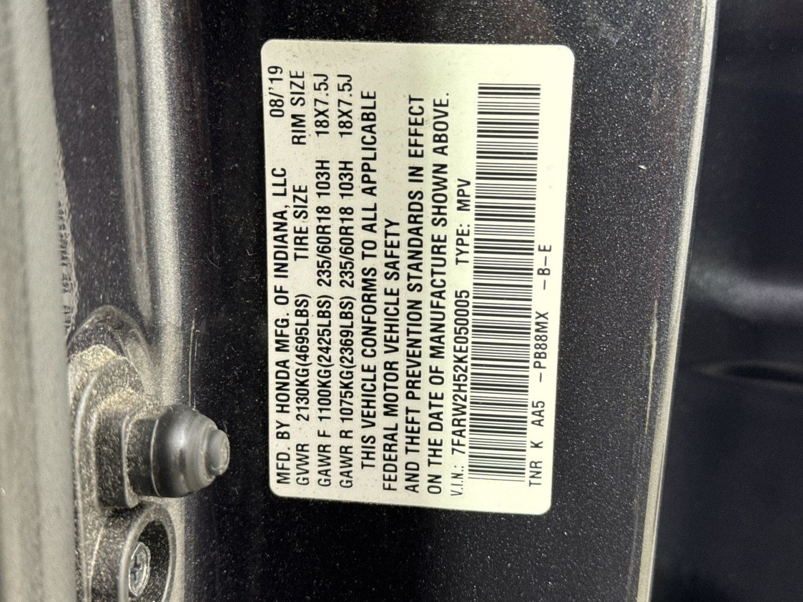 Used 2019 Honda CR-V EX image 42