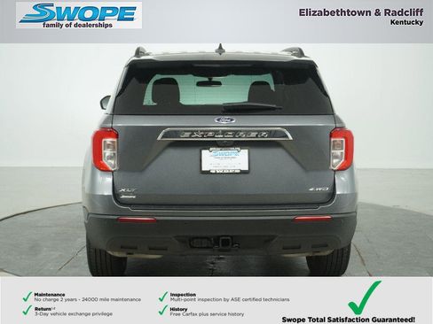 Certified 2024 Ford Explorer XLT w/ Class IV Trailer Tow Package AWD/4WD image 4