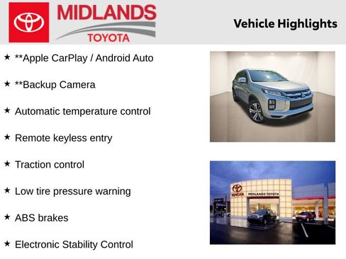 Used 2024 Mitsubishi Outlander Sport SE AWD/4WD image 2
