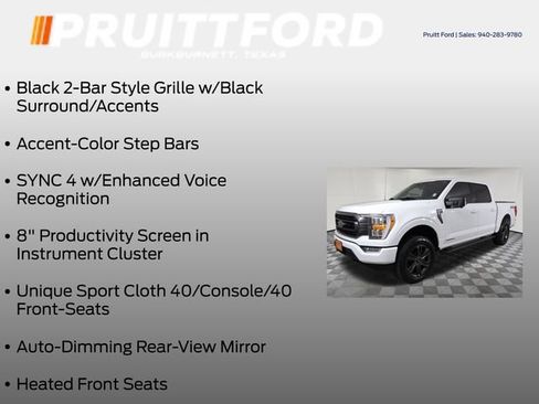 Used 2023 Ford F150 XLT w/ Equipment Group 302A High image 37