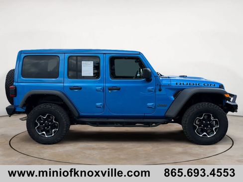 Used 2022 Jeep Wrangler Unlimited Rubicon 4xe AWD/4WD image 2