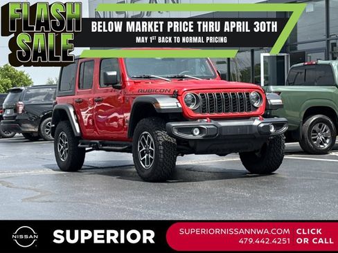 Used 2025 Jeep Wrangler Unlimited Rubicon w/ Convenience Group AWD/4WD image 1