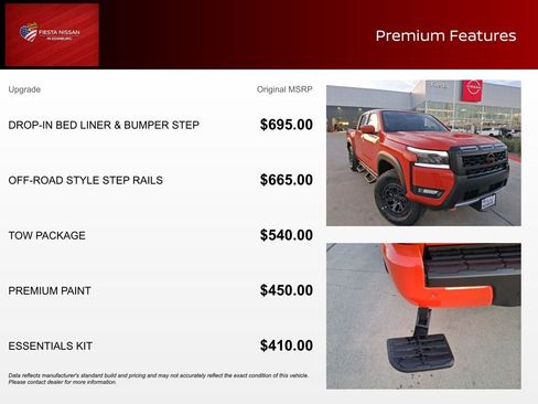 New 2026 Nissan Frontier PRO-4X w/ Tow Package AWD/4WD image 3