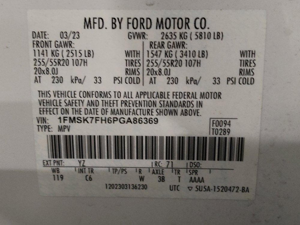 Used 2023 Ford Explorer Limited RWD image 33