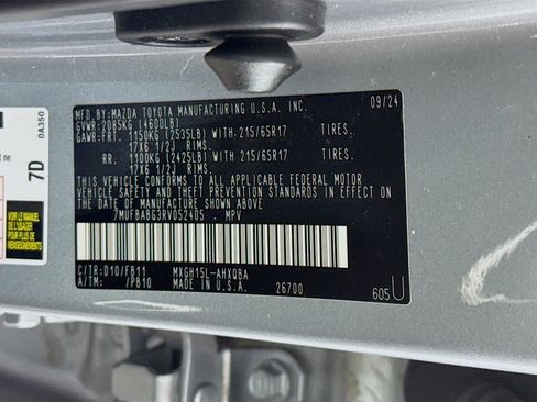 Used 2024 Toyota Corolla Cross AWD Hybrid image 70