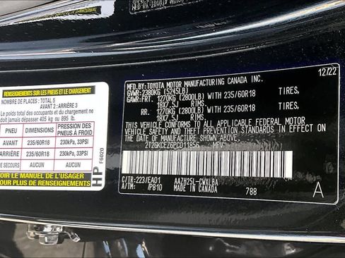 Used 2023 Lexus NX 350h AWD w/ Towing Package (2000 Lbs) image 39