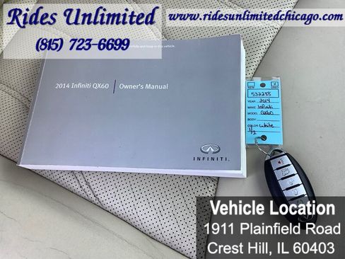 Used 2014 INFINITI QX60 Luxe w/ Premium Plus Package AWD/4WD image 34