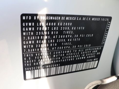 New 2026 Volkswagen Taos SE AWD/4WD image 46