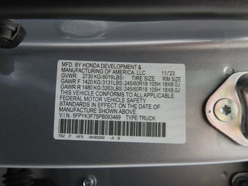 Used 2023 Honda Ridgeline RTL-E image 33