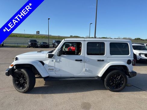 Used 2021 Jeep Wrangler Unlimited Sahara 4xe w/ Cold Weather Group image 3