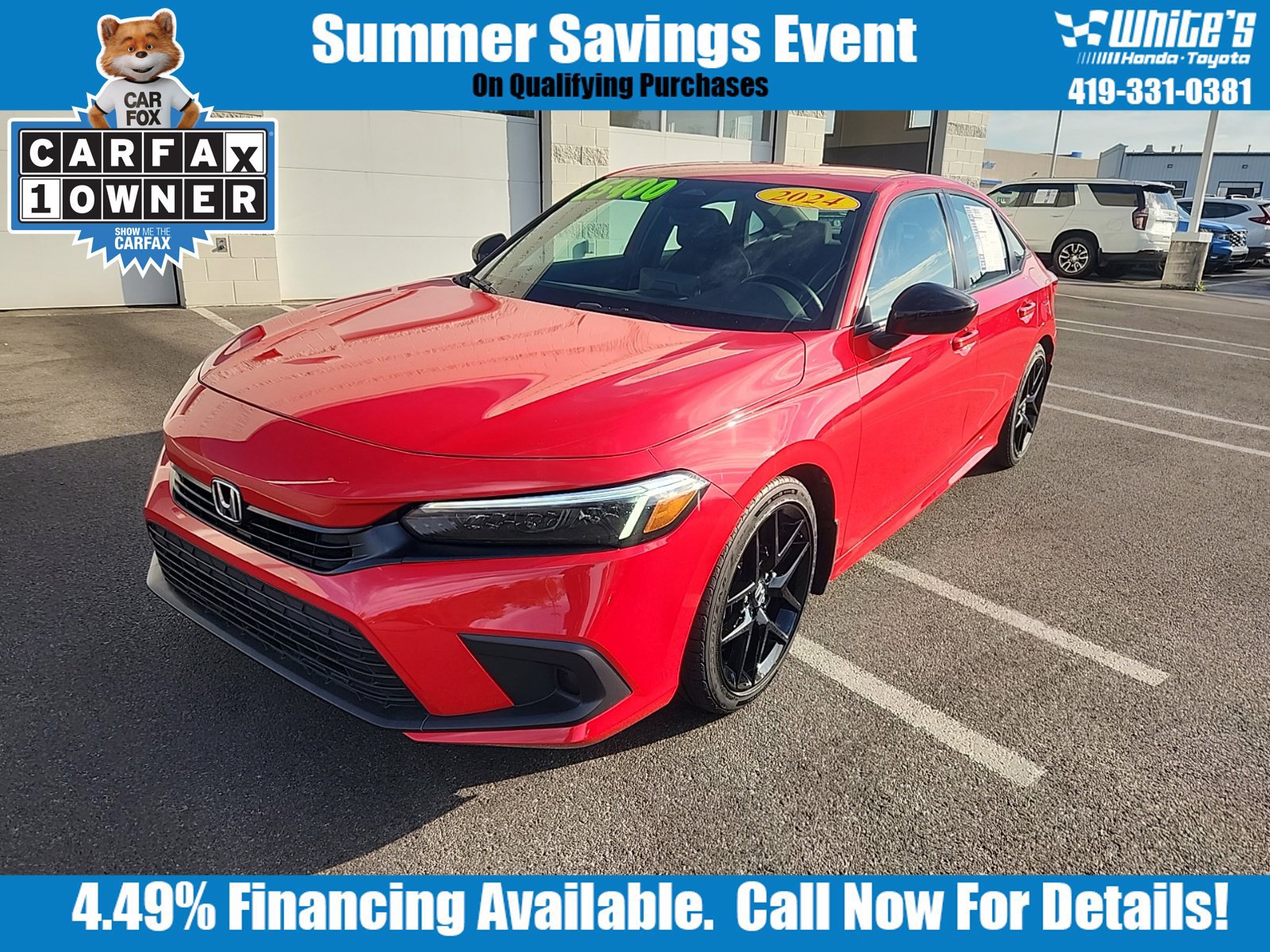 Used 2024 Honda Civic Sport image 1