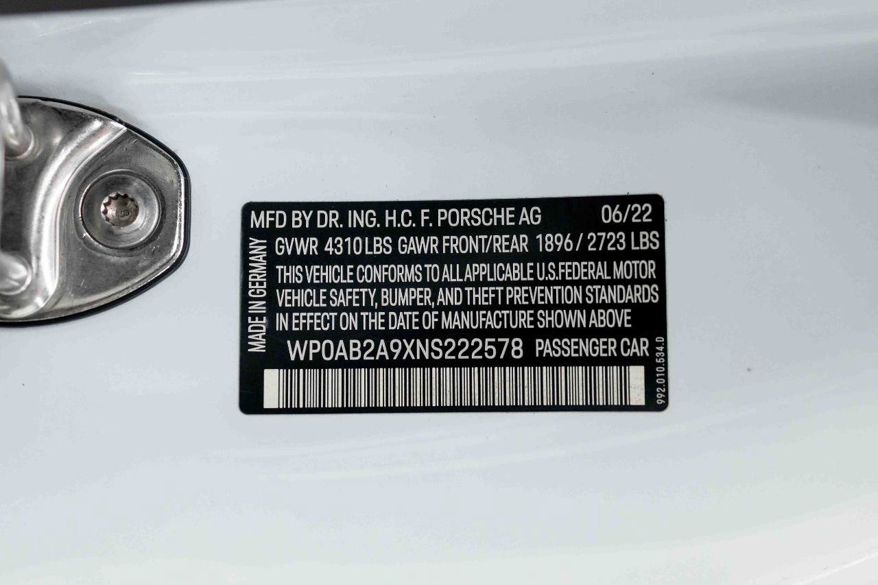 Used 2022 Porsche 911 Carrera S RWD image 94
