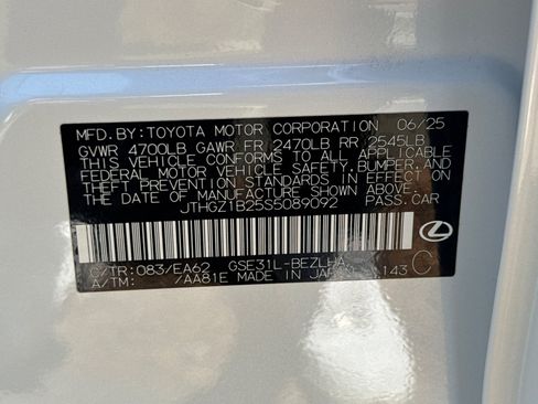 Used 2025 Lexus IS 350 F Sport RWD image 38
