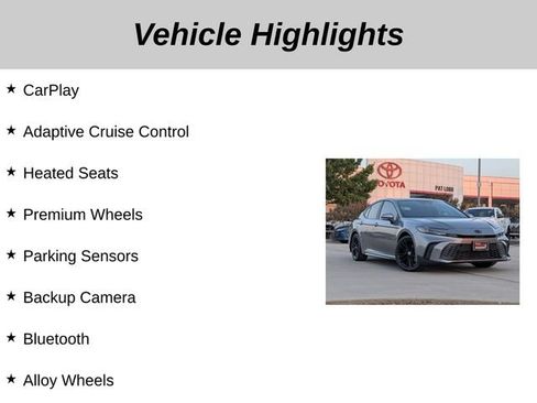 Used 2026 Toyota Camry SE FWD image 5