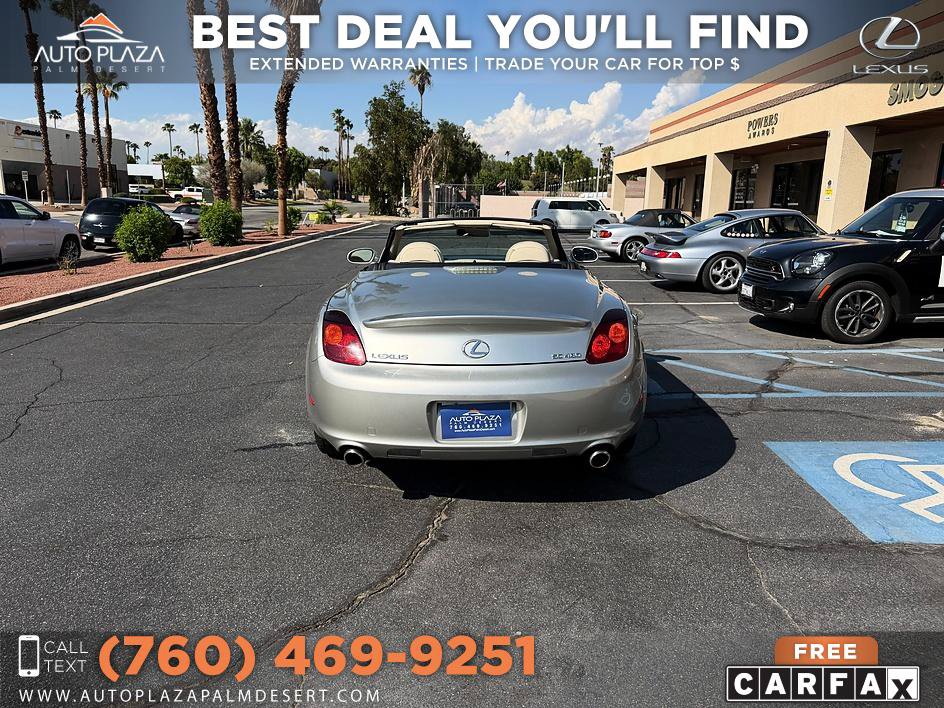 Used 2002 Lexus SC 430 Convertible RWD image 24