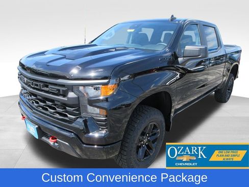 New 2026 Chevrolet Silverado 1500 Custom Trail Boss w/ LPO, Dark Essentials Package AWD/4WD image 1