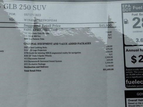 New 2025 Mercedes-Benz GLB 250 image 51
