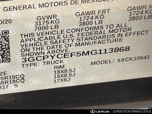 Used 2021 Chevrolet Silverado 1500 Custom Trail Boss image 31