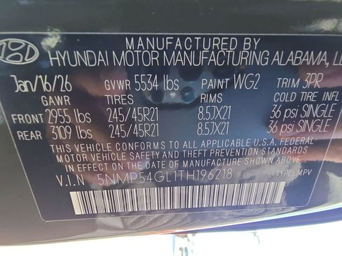 New 2026 Hyundai Santa Fe Calligraphy image 36