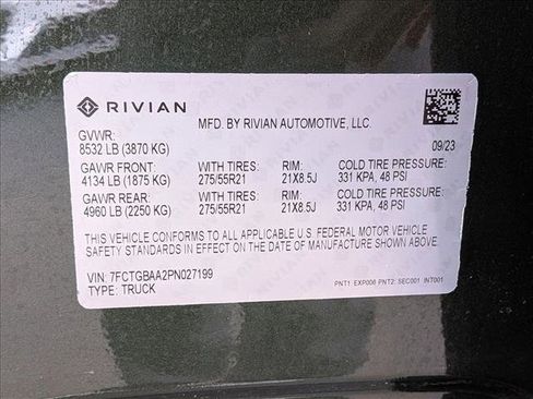 Used 2023 Rivian R1T Adventure image 25