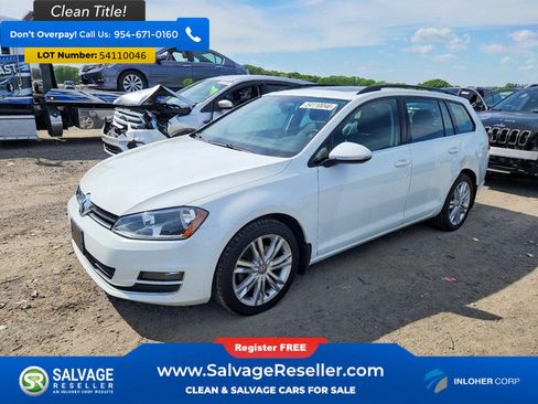 Used 2015 Volkswagen Golf TDI SE FWD image 1