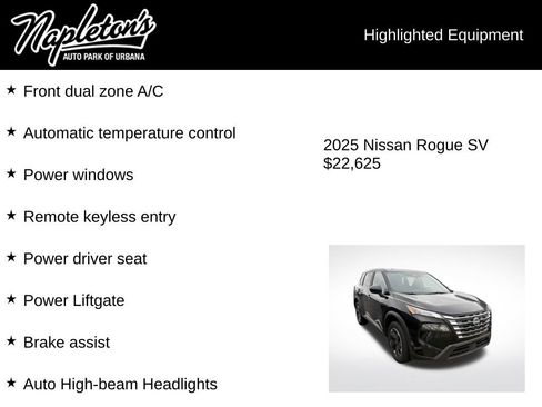 Used 2025 Nissan Rogue SV image 3
