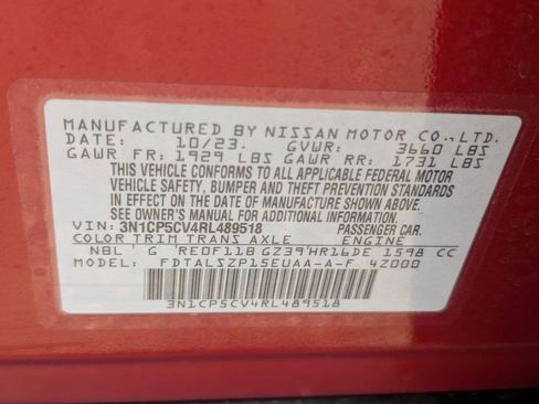 Certified 2024 Nissan Kicks SV FWD image 31