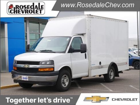Used 2022 Chevrolet Express 3500 w/ Power Convenience Package RWD image 1