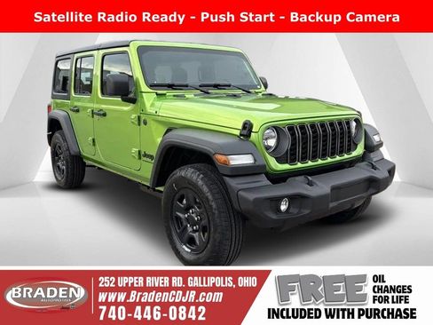 New 2026 Jeep Wrangler Unlimited Sport AWD/4WD image 1