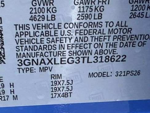 New 2026 Chevrolet Equinox RS image 21