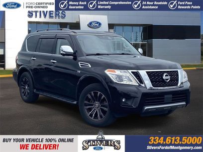 Used 2019 Nissan Armada Platinum w/ Captain's Chairs Package