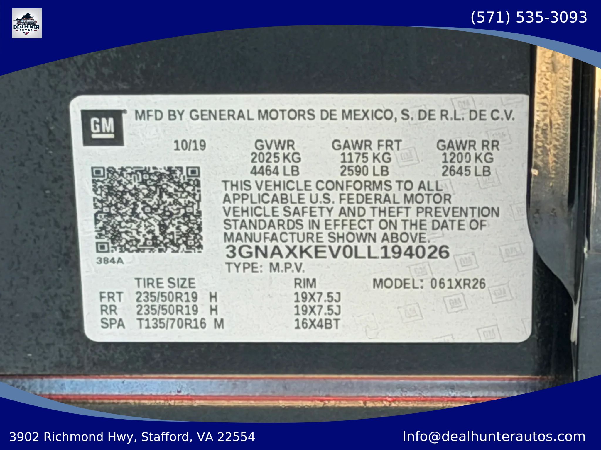 Used 2020 Chevrolet Equinox LT FWD image 29