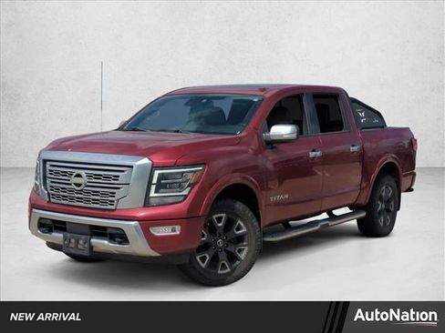 Used 2021 Nissan Titan Platinum Reserve w/ Moonroof Package image 1