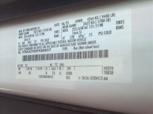 Used 2023 Ford Transit 350 XLT image 23