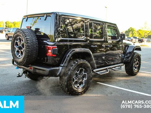 Used 2022 Jeep Wrangler Unlimited Rubicon 4xe w/ Steel Bumper Group AWD/4WD image 6