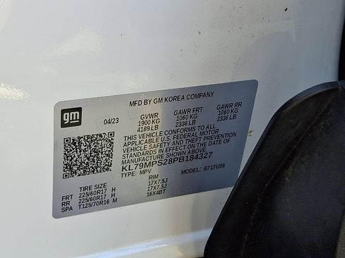 Certified 2023 Chevrolet TrailBlazer LT FWD image 26
