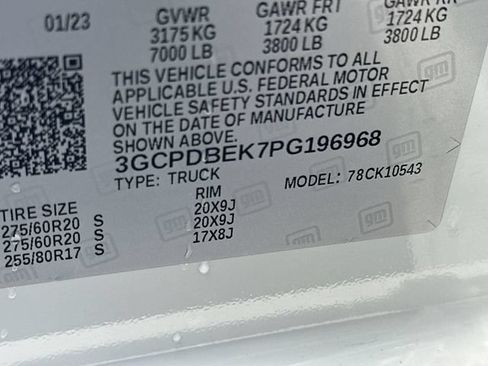 Certified 2023 Chevrolet Silverado 1500 Custom AWD/4WD image 32