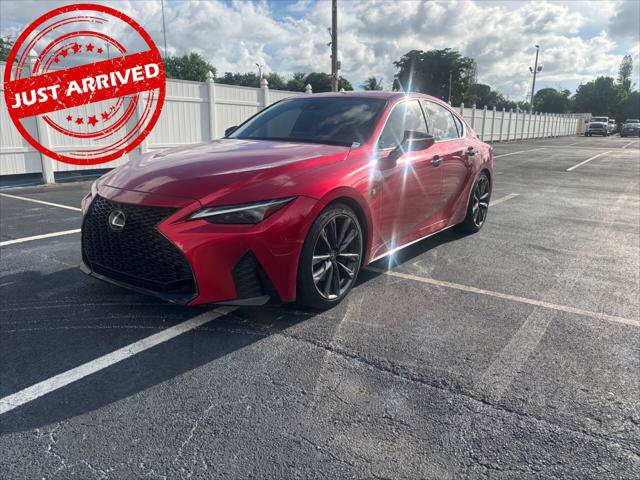 Used 2023 Lexus IS 350 F Sport w/ Memory Package RWD image 2