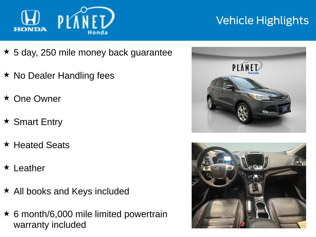 Used 2015 Ford Escape Titanium AWD/4WD image 4