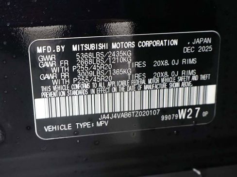 New 2026 Mitsubishi Outlander SE AWD/4WD image 60